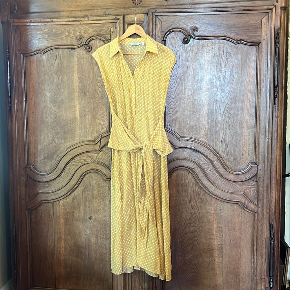 & Other Stories Yellow Midi Dress - Picture 12 of 16